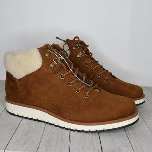 Cliffs by White Mountain Women's New Brown Collins Combat Boots Size 9.5M